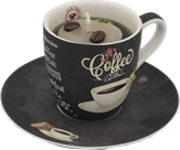 Kerze in Kaffee-Tasse    ( Zur Zeit nicht...